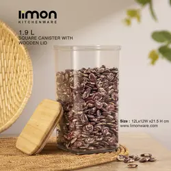 بانکه سارینا چهارگوش درب چوبی بزرگ (سایز 1)