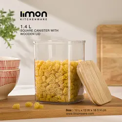 بانکه سارینا چهارگوش درب چوبی متوسط (سایز 2)