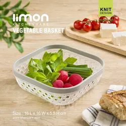 سبد نان و سبزی کوچک طرح بافت