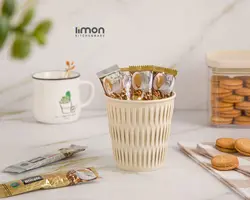 سبد استوانه همه کاره بامبو