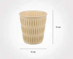 سبد استوانه همه کاره بامبو