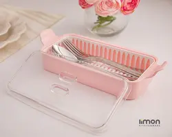 ست قاشق و چنگال کریستال