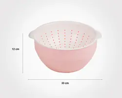 ست کاسه و آبکش گرد 3 سایز