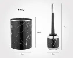 ست بهداشتی رمانتیک طرح ماربل