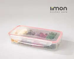 ظرف فریزری مستطیل چهارخانه