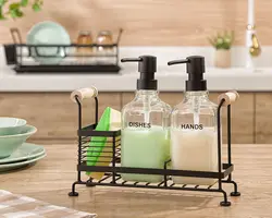 ست جامایعی شیشه ای دوقلو استنددار