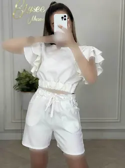 ست شومیز و شلوارک - کد 121101