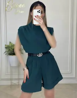 ست شومیز و شلوارک - کد 39292