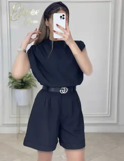 ست شومیز و شلوارک - کد 39292