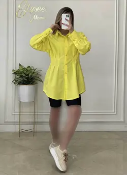 شومیز مانتویی - کد 60130