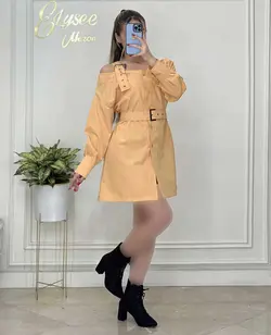 شومیز یقه سگکی - کد 10189