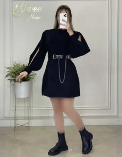 پیراهن + کمربند - کد 10183