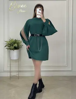 پیراهن + کمربند - کد 10183