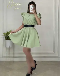 پیراهن عروسکی - کد 10130