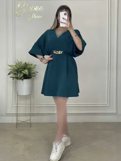 پیراهن + کمربند کارتیه - کد 10169