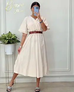 پیراهن + کمربند چرم - کد 756890