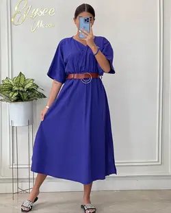 پیراهن + کمربند چرم - کد 756890