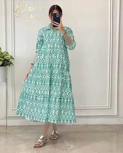 پیراهن طرحدار - کد 001356