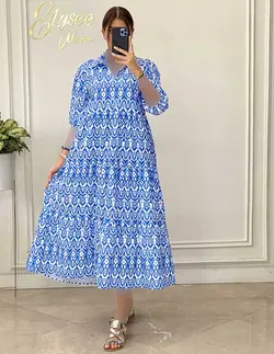 پیراهن طرحدار - کد 001356