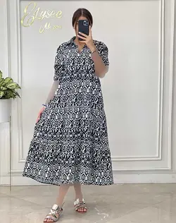 پیراهن طرحدار - کد 001356