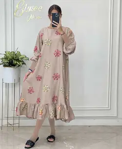 پیراهن خامه دوزی - کد 500121