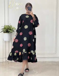 پیراهن خامه دوزی - کد 500121