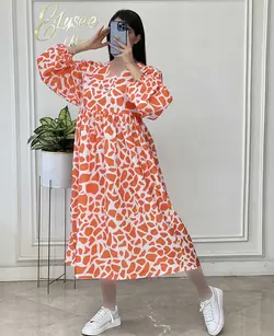 پیراهن طرحدار - کد 001359