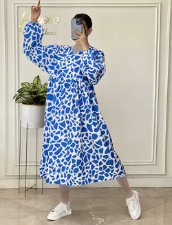 پیراهن طرحدار - کد 001359