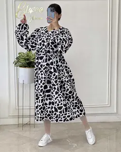 پیراهن طرحدار - کد 001359