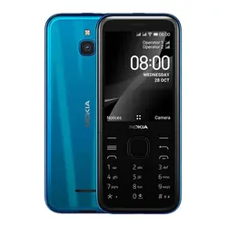 نوکیا مدل 8000 (RAM 512MB) دو سیم کارت با ظرفیت 4 گیگابایت-آبی
