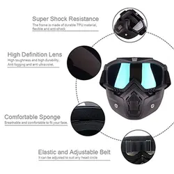 عینک موتور سواری و اسکی هارمن مدل Goggles-09