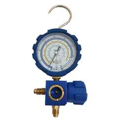 عقربه گیج شیردار ولیو (گیج تک ولیو) آبی و قرمز