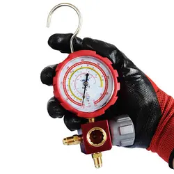 عقربه گیج شیردار ولیو (گیج تک ولیو) آبی و قرمز