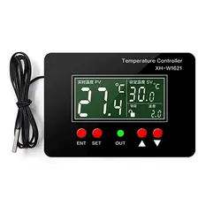 ماژول کنترل دما/ترموستات مدل W1621 با تغذیه و خروجی 12 تا 24 ولت DC