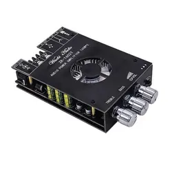 پاور آمپلی فایر 1602T بلوتوث دار 2x160W - ولوم حجم صدا، تریبل و باس