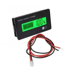 نمایشگرLCD میزان شارژقابل تنظیم برای باتریهای لیتیومی و لیداسید