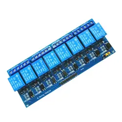 ماژول رله 12 ولت 8 کاناله با اپتوکوپلر - عصر الکترونیک