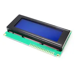 نمایشگر LCD کارکتری 20x4 با بک لایت آبی