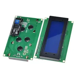 نمایشگر LCD کارکتری 20x4 با رابط I2C و بک لایت آبی