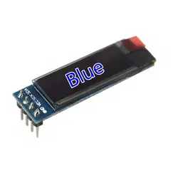ماژول نمایشگر OLED آبی تک رنگ 
