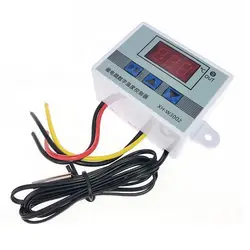 ماژول کنترل دما/ترموستات مدل W3002 با تغذیه و خروجی 12VDC