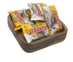 ویفر شکلاتی بادام زمینی