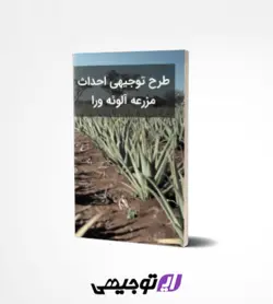 طرح توجیهی احداث مزرعه ۱ هکتاری آلوئه ورا (آپدیت بهار ۱۴۰۱)