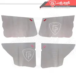 عایق رودری پراید دست کامل