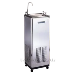 آبسردکن استیل 15 گالن دو شیر زاگرس مدل ZWD-15G2