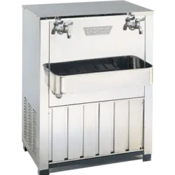 آبسردکن استیل 30 گالن دو شیر زاگرس مدل ZWD-30G2