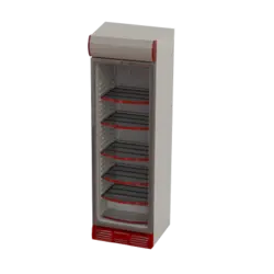 یخچال ویترینی مدل ZRS1-350HPPT ایستاده وان پلاستیک عرض 60 زاگرس