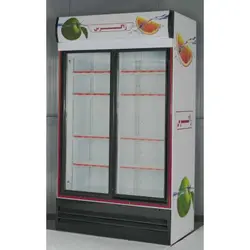 یخچال ویترینی مدل ZRS2-1100H دو درب لولایی عرض 120 زاگرس
