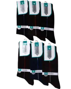 جوراب مردانه پنبه ساقدار نانو فانتینو