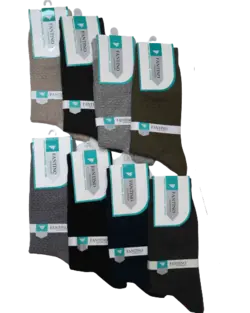 جوراب مردانه پنبه ساقدار نانو فانتینو